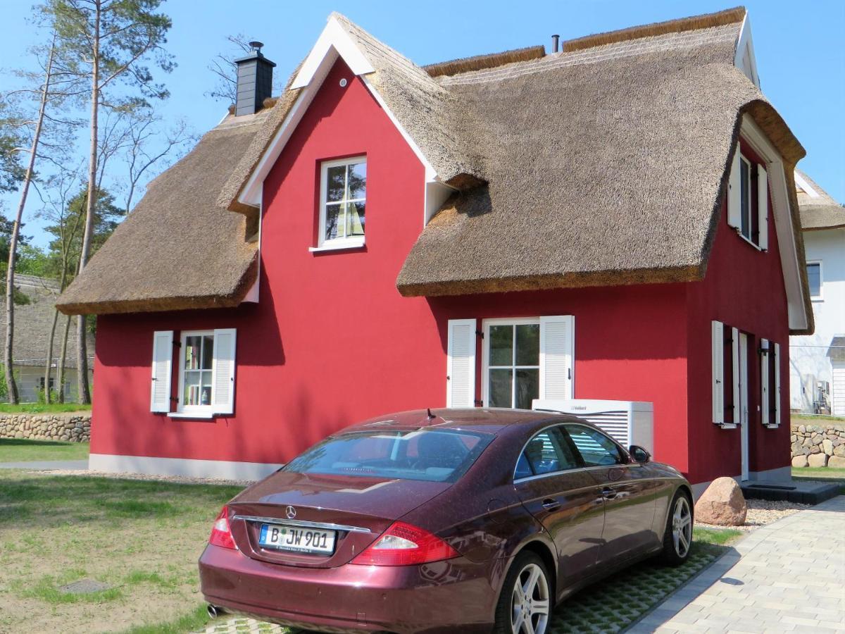Reetdachhaus Am Haff Mit Sauna, Terrasse, Wlan Zirchow Exterior foto