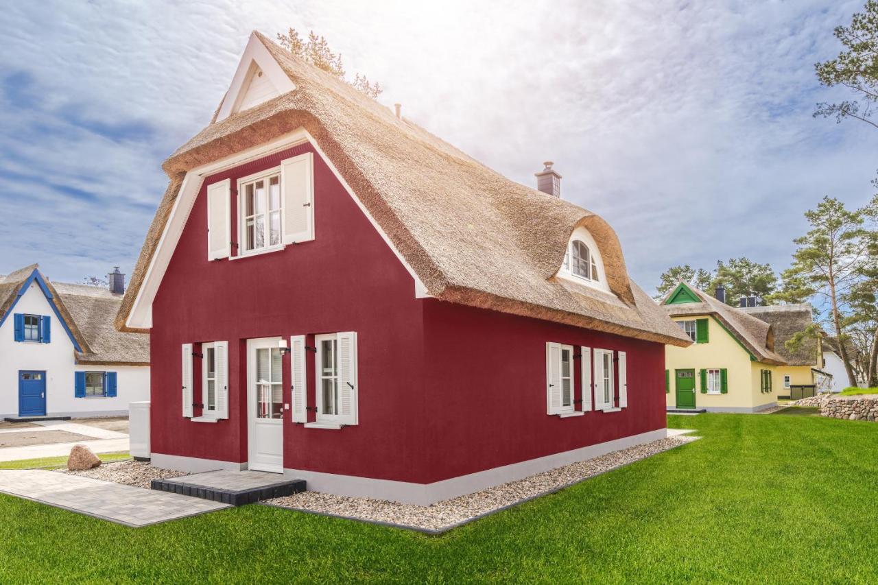 Reetdachhaus Am Haff Mit Sauna, Terrasse, Wlan Zirchow Exterior foto